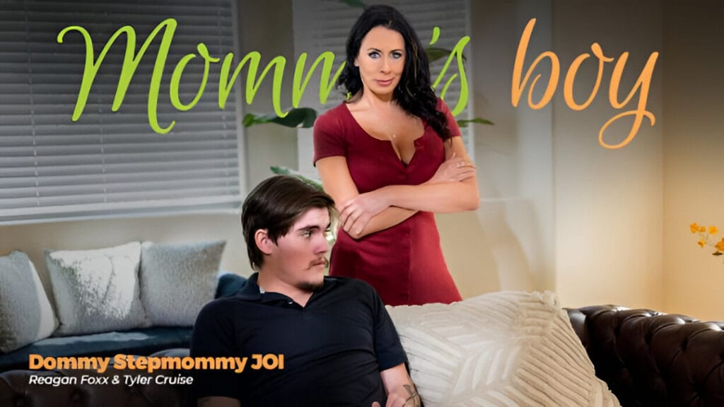 Mommy’sBoy: Reagan Foxx – Stepmom Catches Stepson JOI & Verbal Humiliation