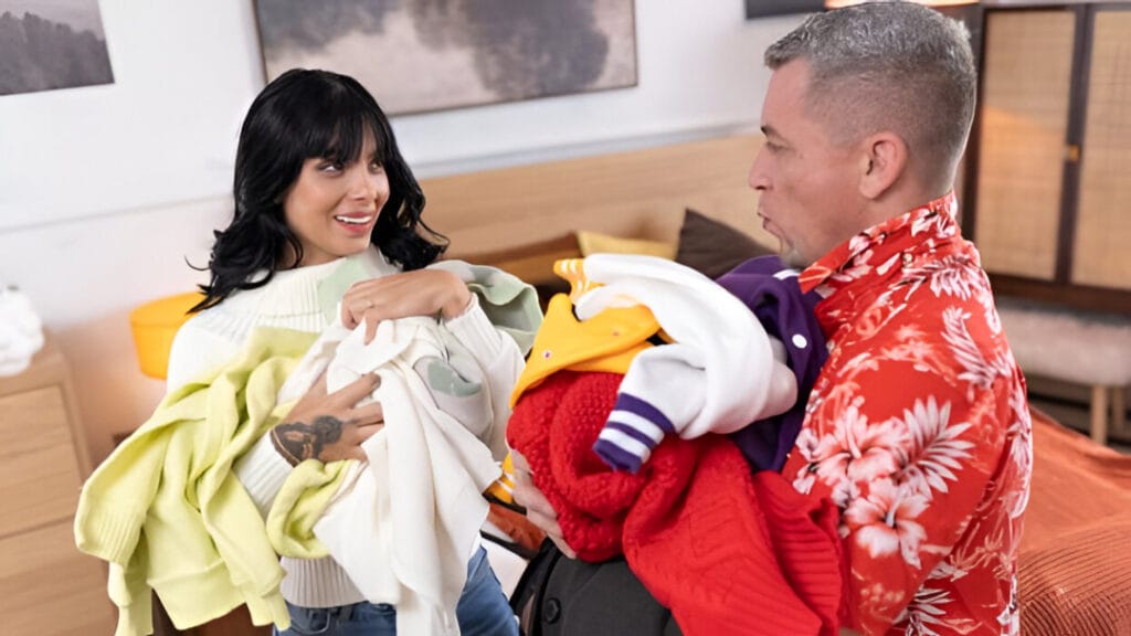 FakeHostel: Athenea Rose & Steve Q – Busty Colombian Guest Fucks Older Staff